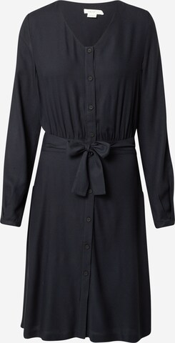 Robe-chemise 'NEGU' SKFK en noir : devant