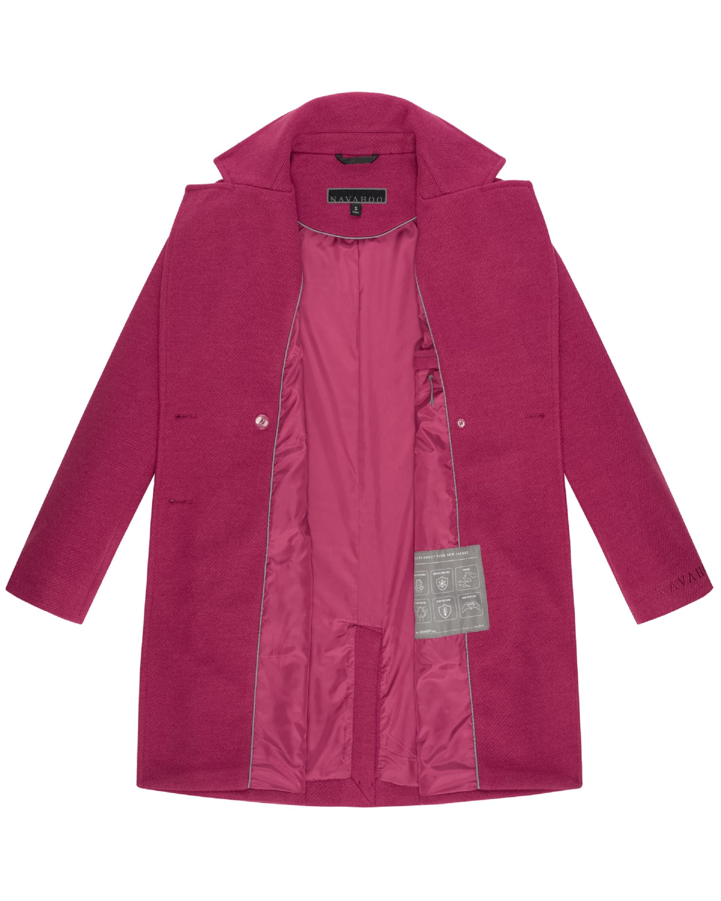 Palton de primăvară-toamnă 'Frostjuwel 14' de la NAVAHOO pe roșu