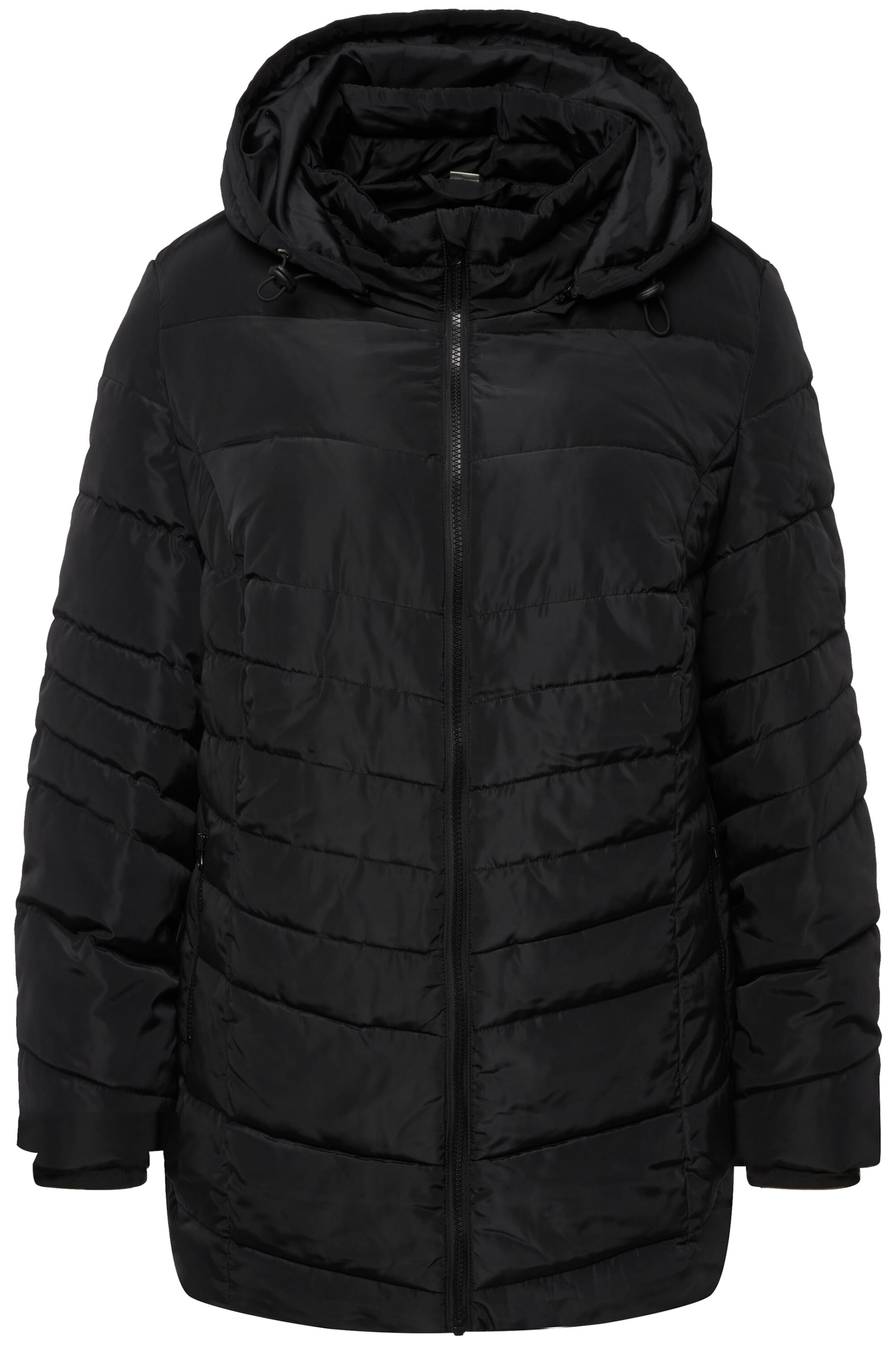 Ulla Popken Jacke in Schwarz: Vorderseite