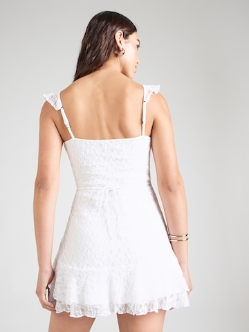 HOLLISTER - Vestido de verão em branco