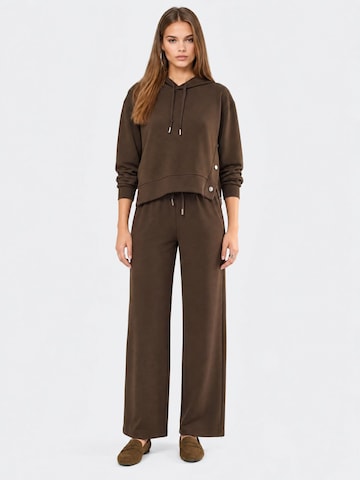 Lady Bersan Leisure suit 'Zweiteiliges Set' in Brown