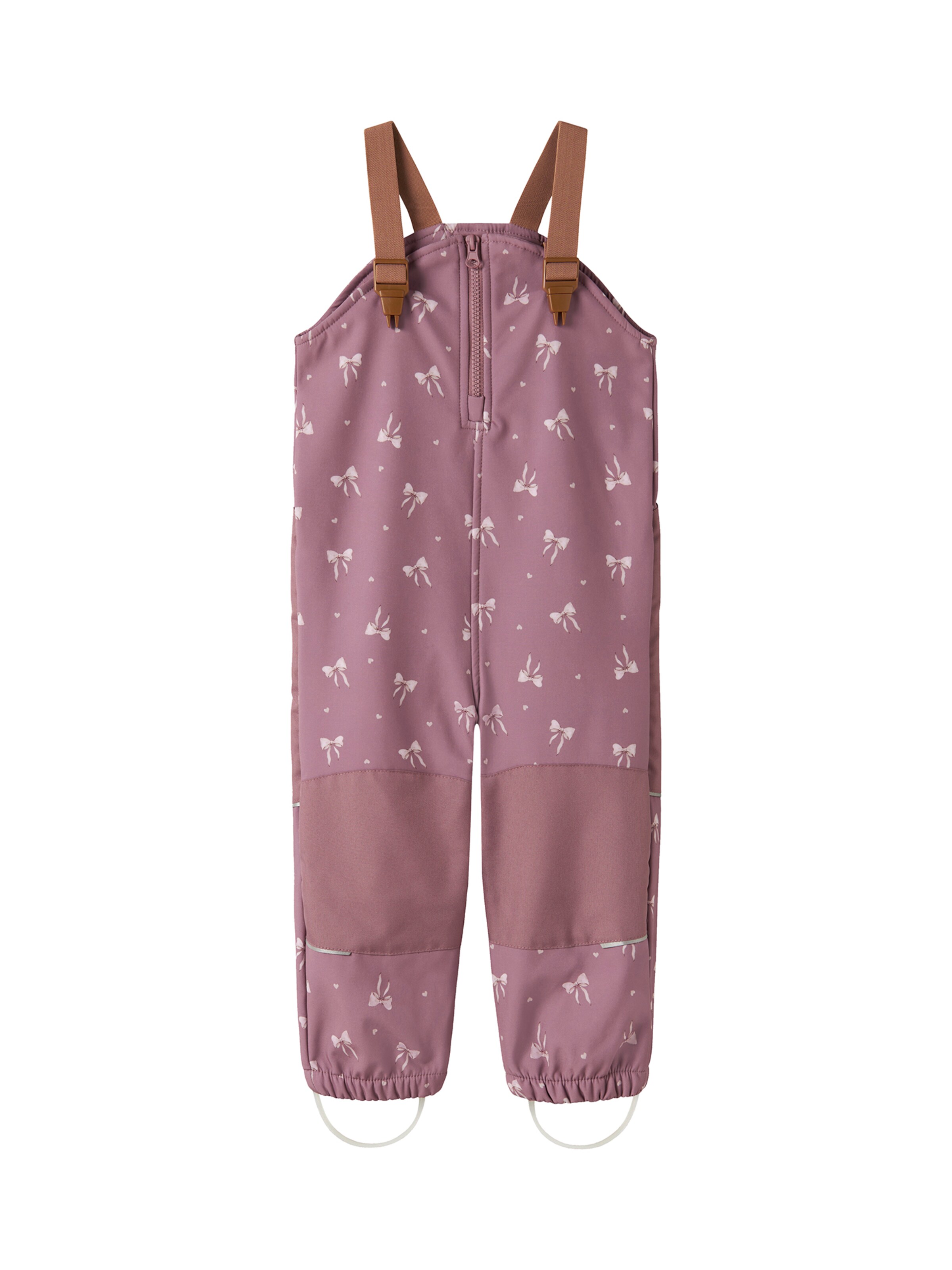 NAME IT Tapered Toiminnalliset housut 'NMFALFA08' värissä lila: etupuoli