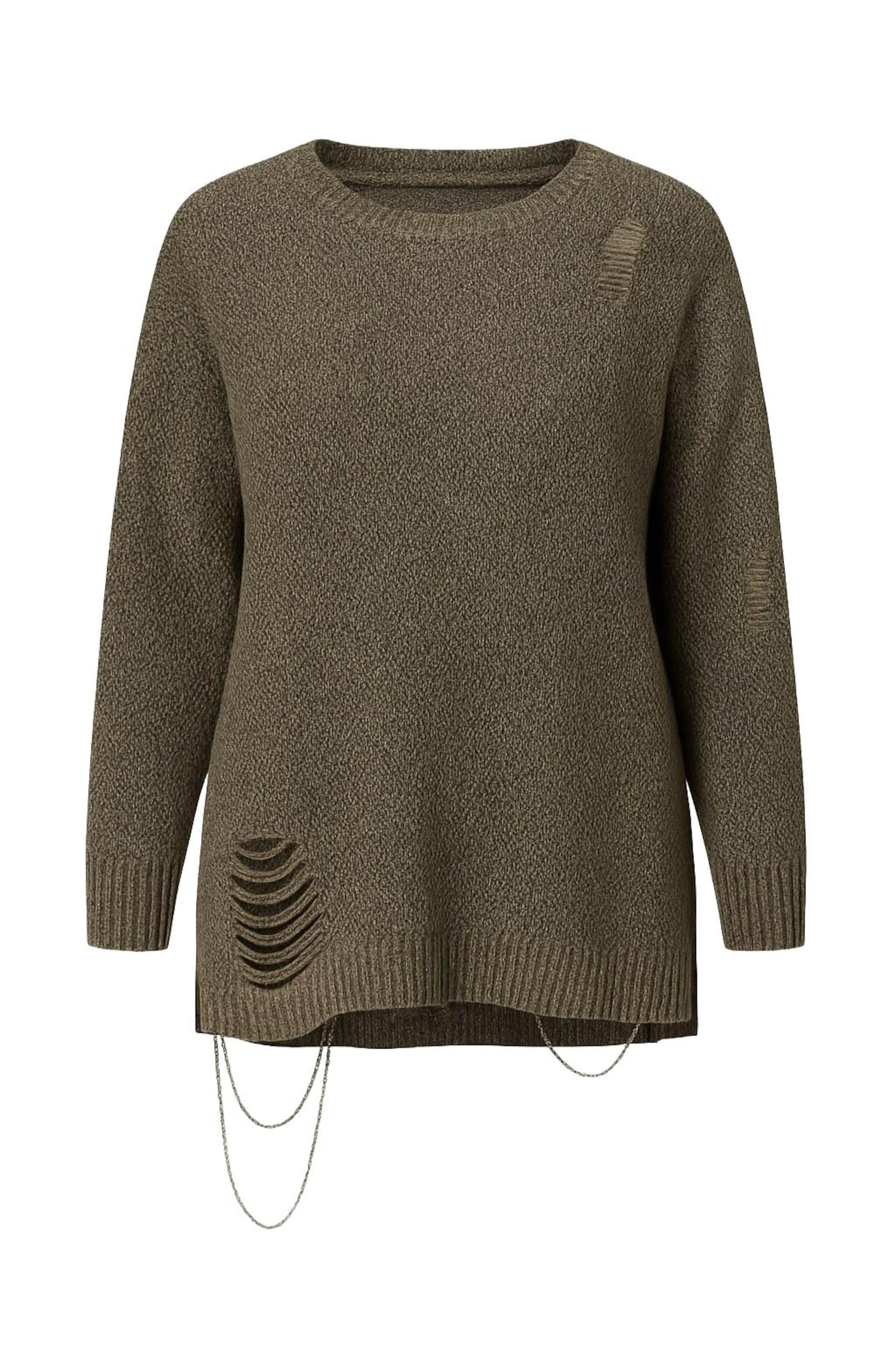 Shape Of You Trui in Groen: voorkant