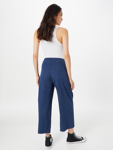 Wide leg Pantaloni con pieghe 'Maine' di BRAX in blu