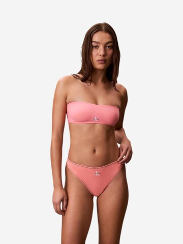Classico Bikini 'THONG LV00Q61226' di Calvin Klein Jeans in arancione