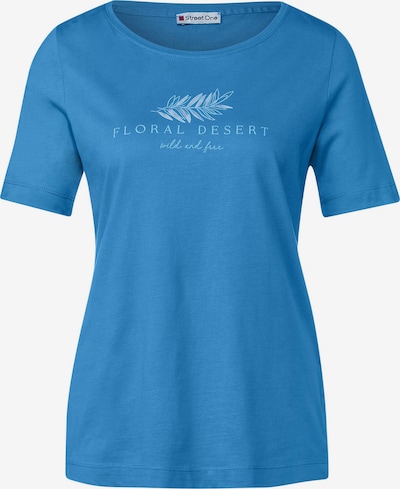 Marškinėliai iš STREET ONE, spalva – sodri mėlyna („karališka“) / balta, Prekių apžvalga