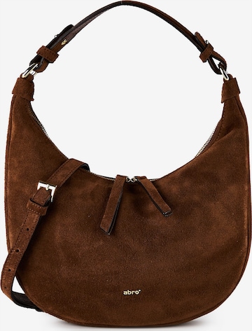 Sac bandoulière 'Nana' ABRO en marron : devant