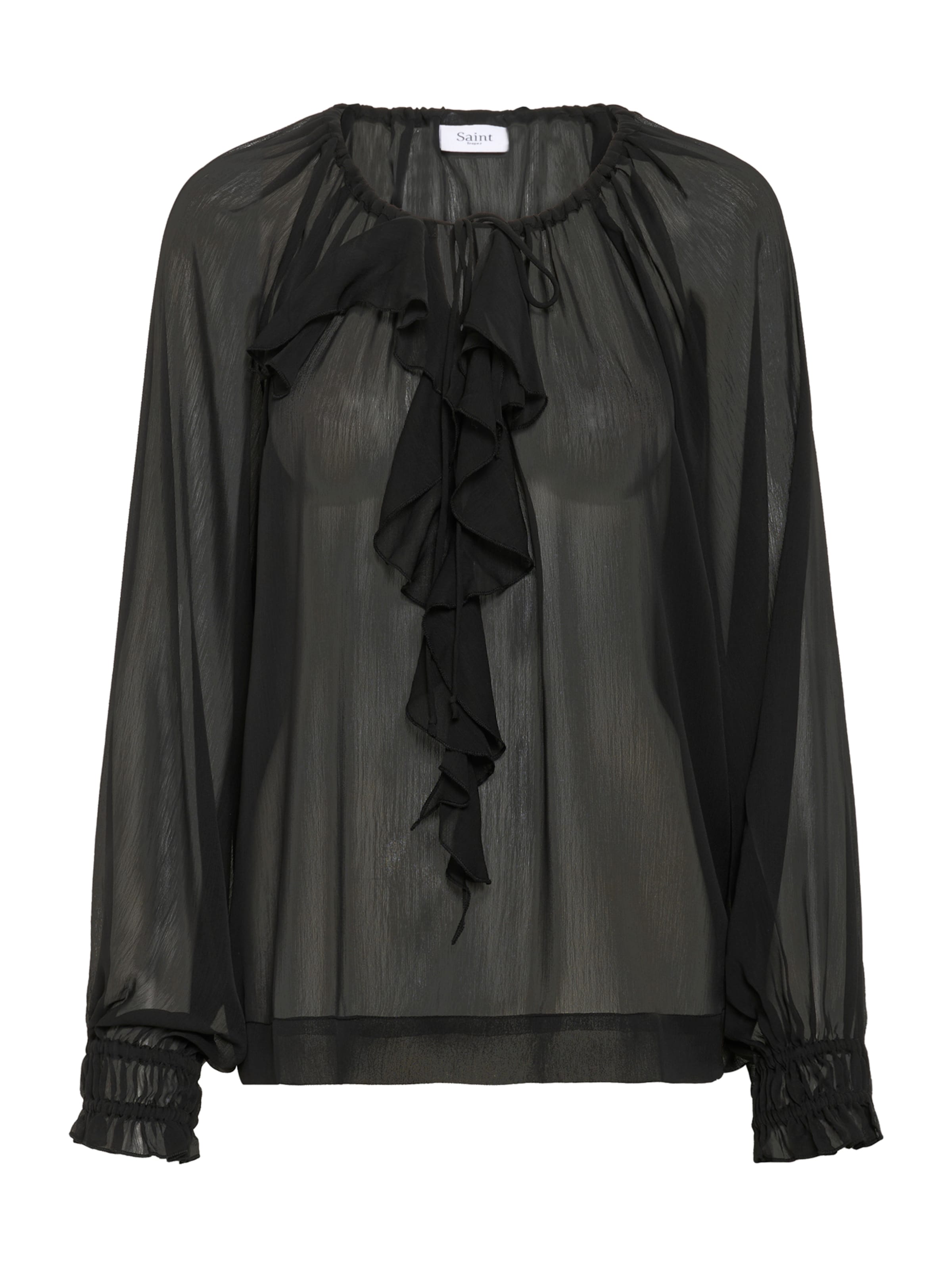 juoda SAINT TROPEZ Palaidinė 'Lazie': priekis