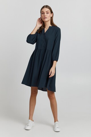 Oxmo - Vestido camisero 'Elva' en azul
