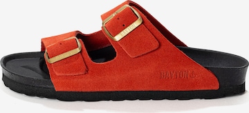 Bayton Pantofle 'Atlas' – oranžová: přední strana