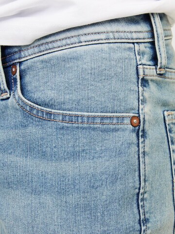 JACK & JONES Slimfit Jeans 'LIAM ORIGINAL SQ 001' in Blau
