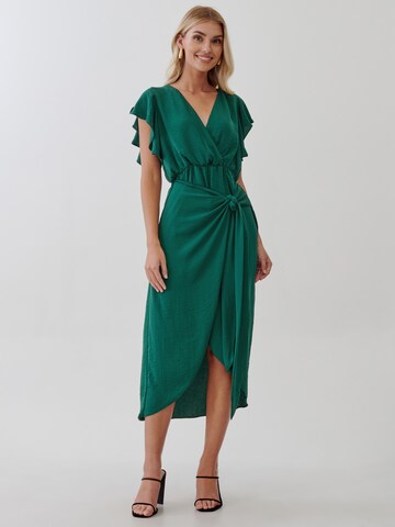 Tussah Dress 'SCARLET' in Green: front
