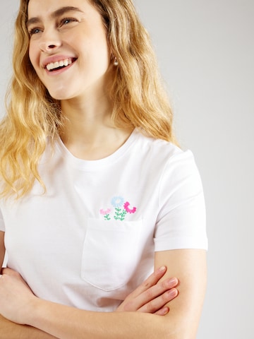 ONLY - Camiseta 'POLLY' en blanco