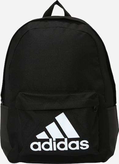 ADIDAS SPORTSWEAR Sports backpack 'Classic Badge of Sport' in Black / White, Item view