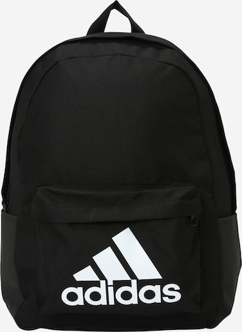 ADIDAS SPORTSWEAR Sports Backpack 'Classic Badge Of' in Black: front