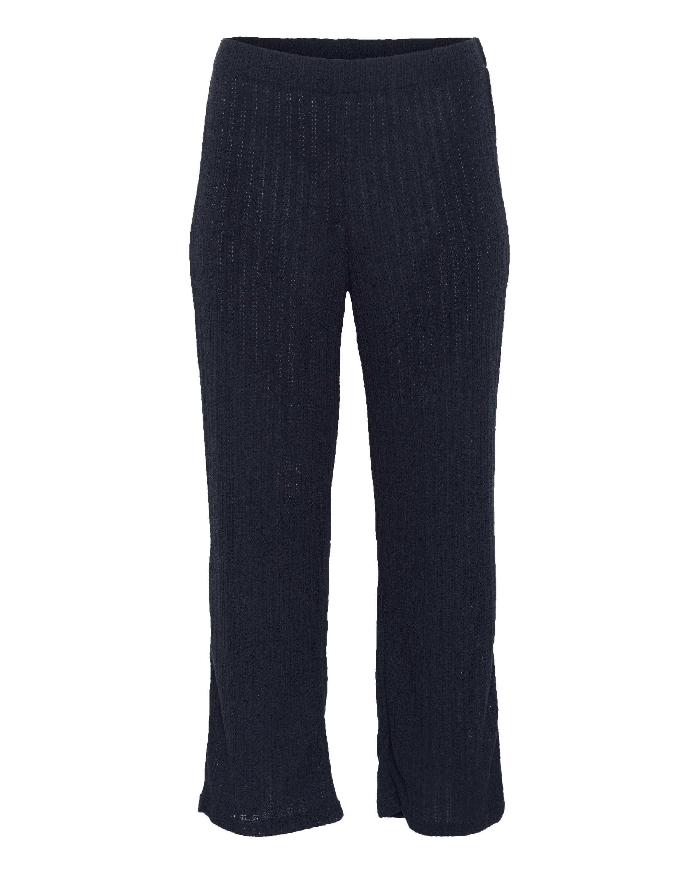 KAFFE CURVE Loose fit Trousers 'Edina' in Blue: front
