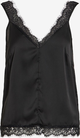 VILA Top in Schwarz: Vorderseite