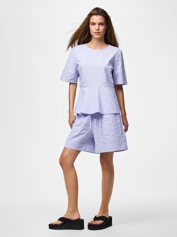 Chemisier PIECES en violet