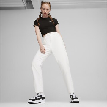 PUMA T-Shirt 'Iconic T7' in Schwarz