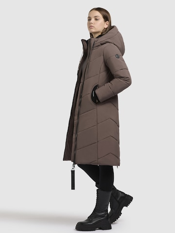 khujo - Casaco de inverno 'Aribay5' em cinzento