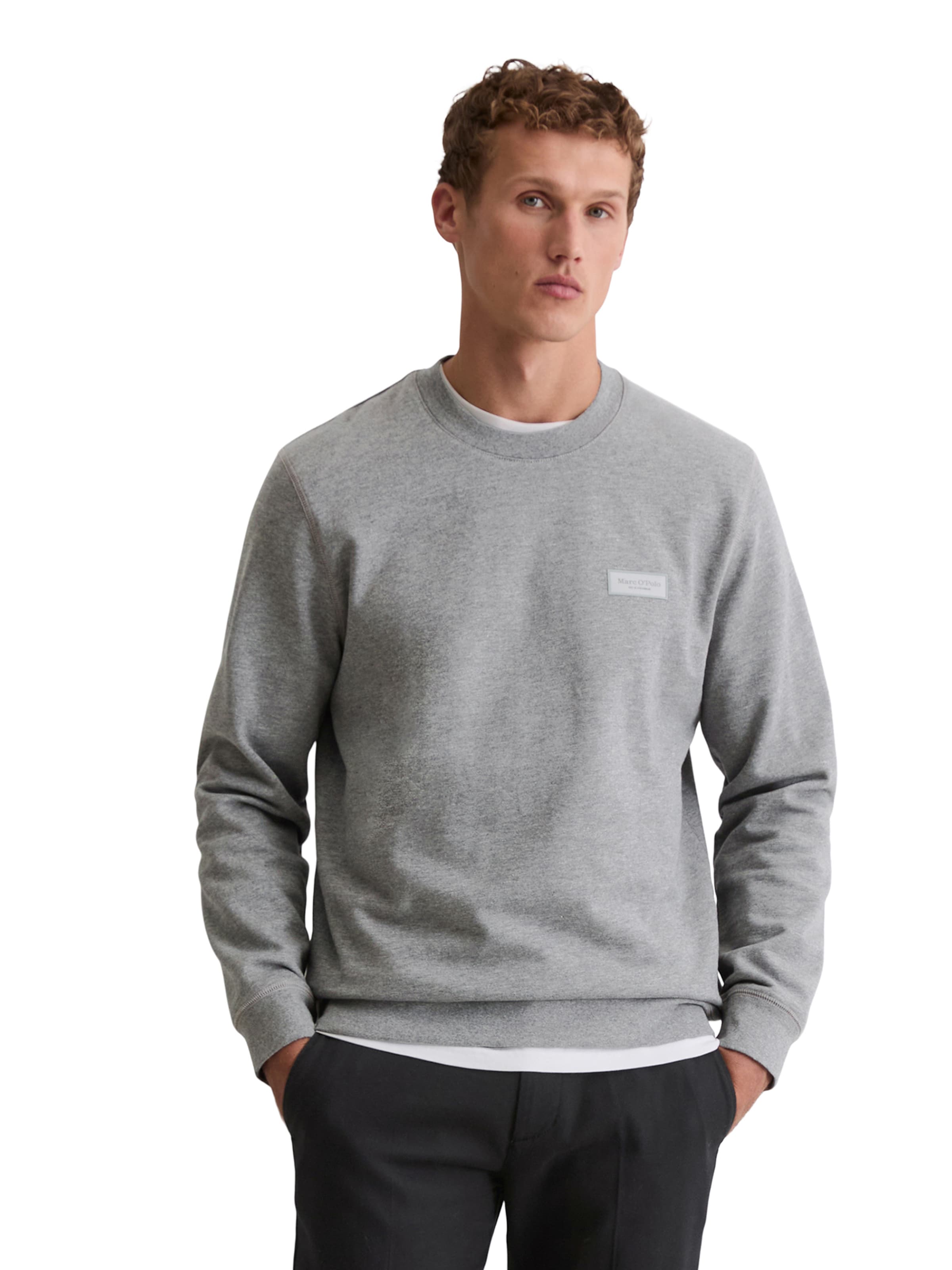 Marc O'Polo Свитшот в Серый: спереди
