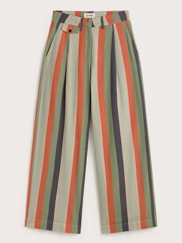 Thinking MU Loose fit Pleat-Front Pants in Mixed colors