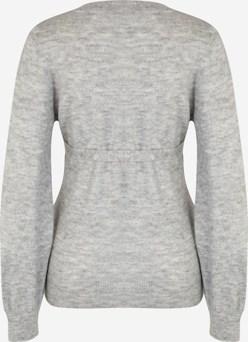 MAMALICIOUS Пуловер 'New Anne' в сиво
