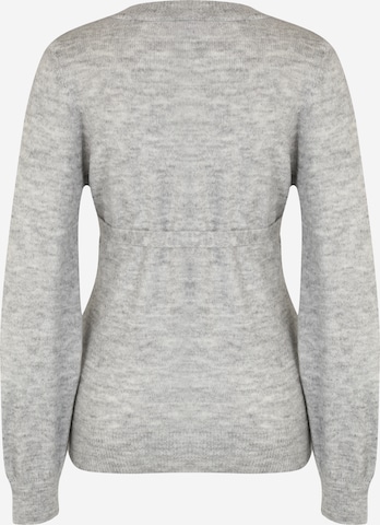 MAMALICIOUS Sweater 'New Anne' in Grey