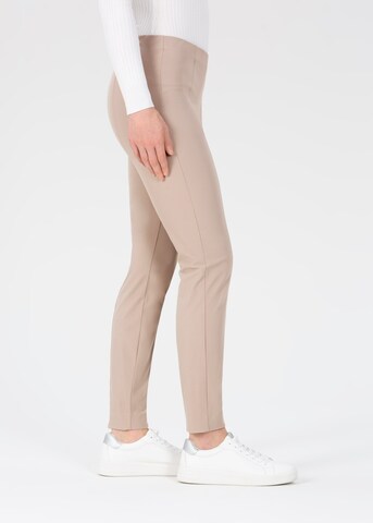 STEHMANN Slim fit Pants 'Isabel' in Beige