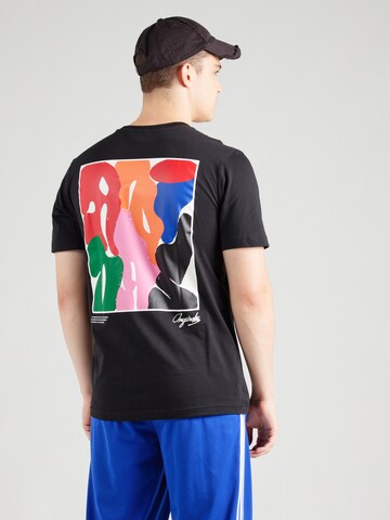 ADIDAS ORIGINALS Paita 'Training Supply Fashion Arty' värissä musta: etupuoli