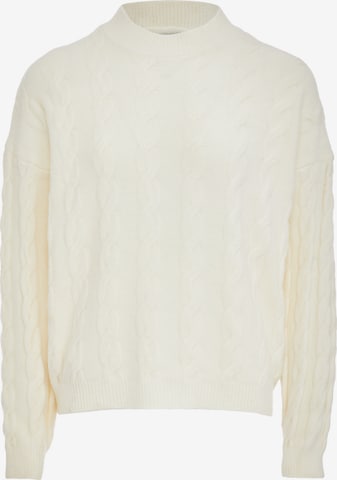 YASANNA Sweater in White: front