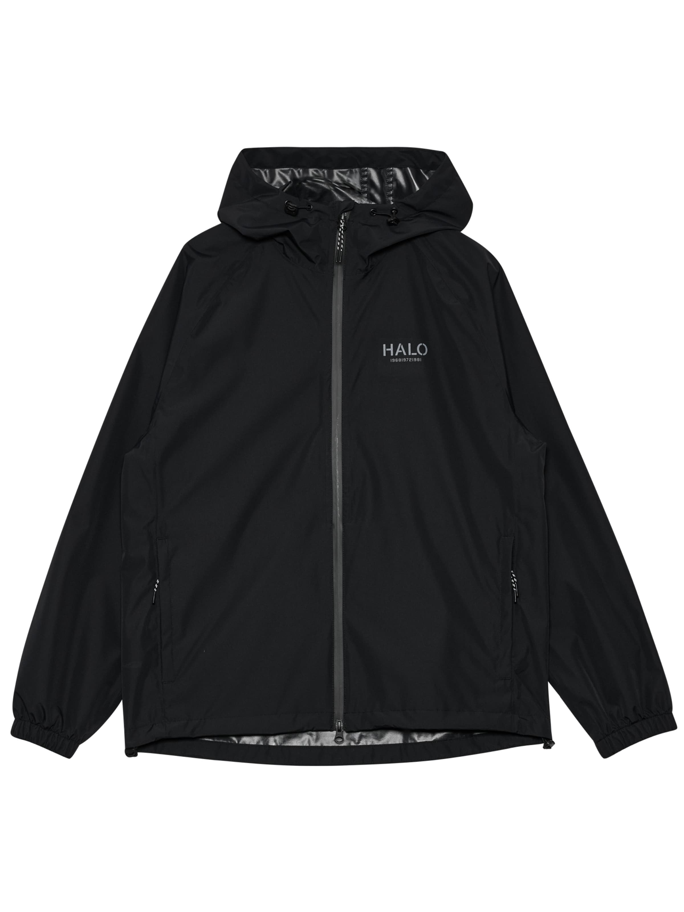 HALO Weatherproof jacket in Black: front