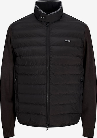 Jack & Jones PremiumPrijelazna jakna 'JPRBLUGARRY' - crna boja: prednji dio