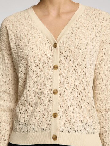 Cardigan SELECTED en beige