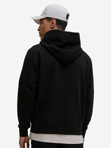 JACK & JONES - Sudadera con cremallera 'JJESoho' en negro