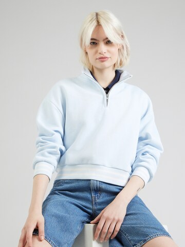 LEVI'S ® Majica 'Everyday Quarter Zip Sweatshirt' | modra barva: sprednja stran