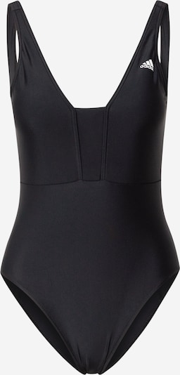 ADIDAS SPORTSWEAR Sports swimsuit 'Iconisea' in Grey / Black / White, Item view