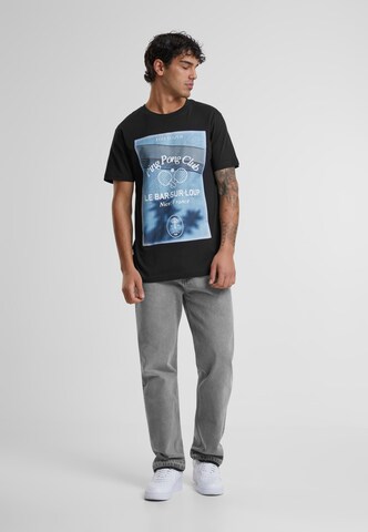 T-Shirt 'Ping Pong' Mister Tee en noir