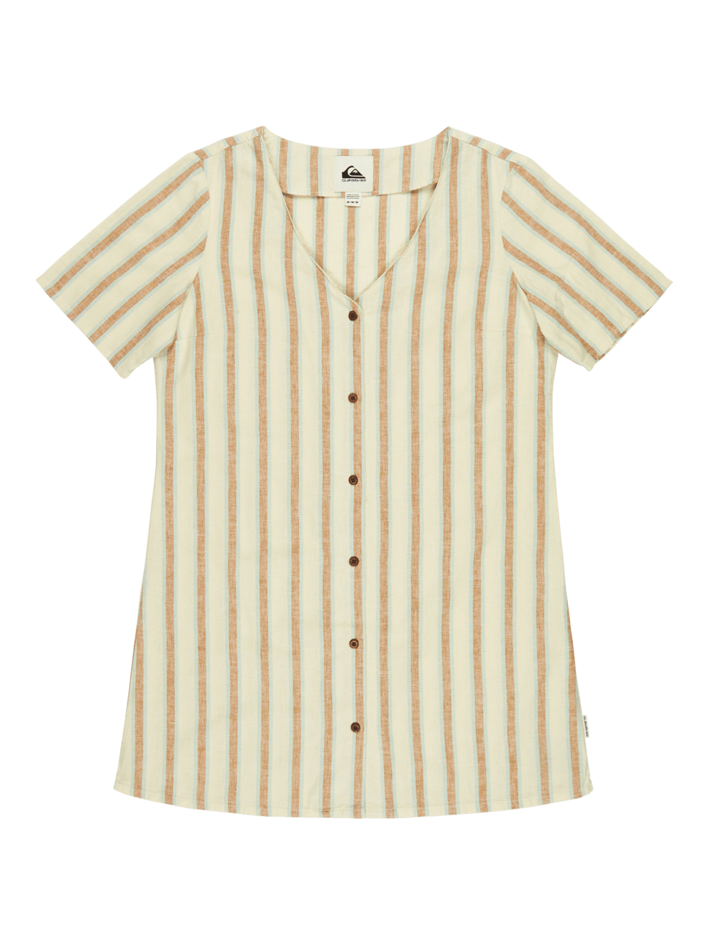 QUIKSILVER Kleid in Beige: Vorderseite