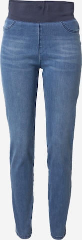 Freequent Skinny Jeggings 'Shantal' in Blue: front