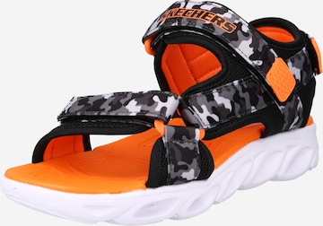 Skechers Kids Sandals & Slippers 'HYPNO-SPLASH' in Orange: front