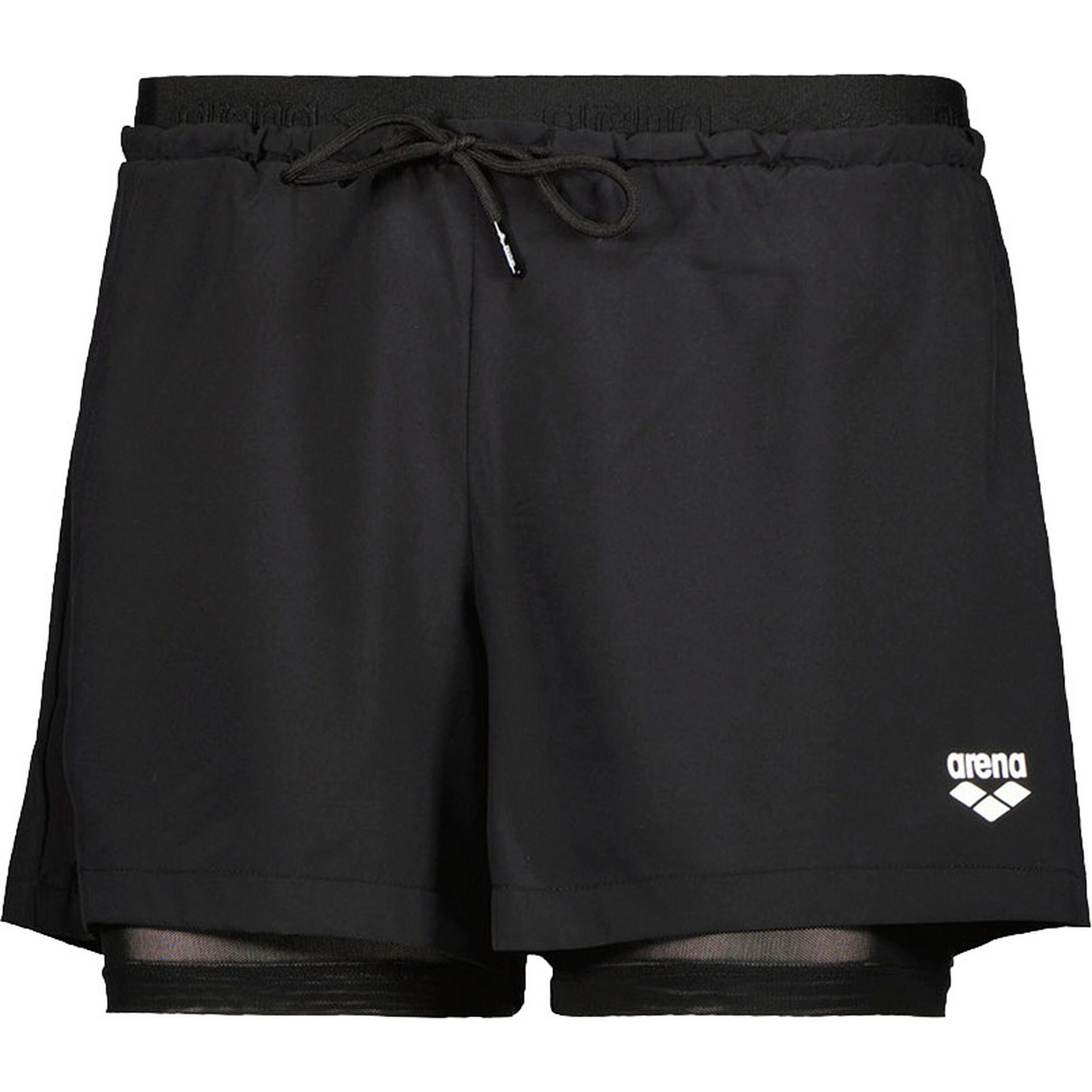 ARENA Regular Workout Pants in Black: front