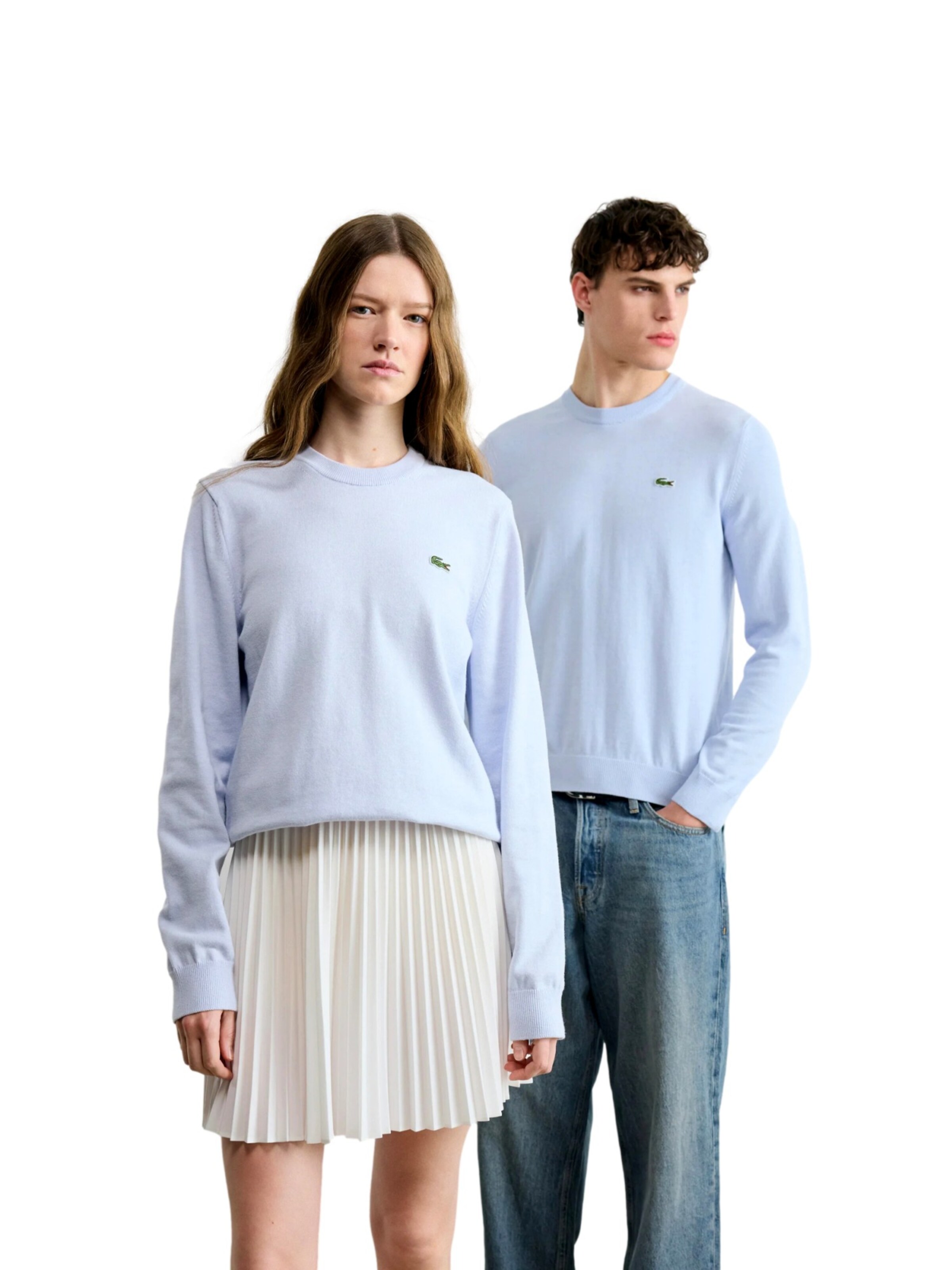 LACOSTE Sweater in Blue: front