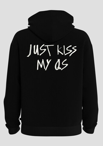 QS Sweatshirt in Schwarz