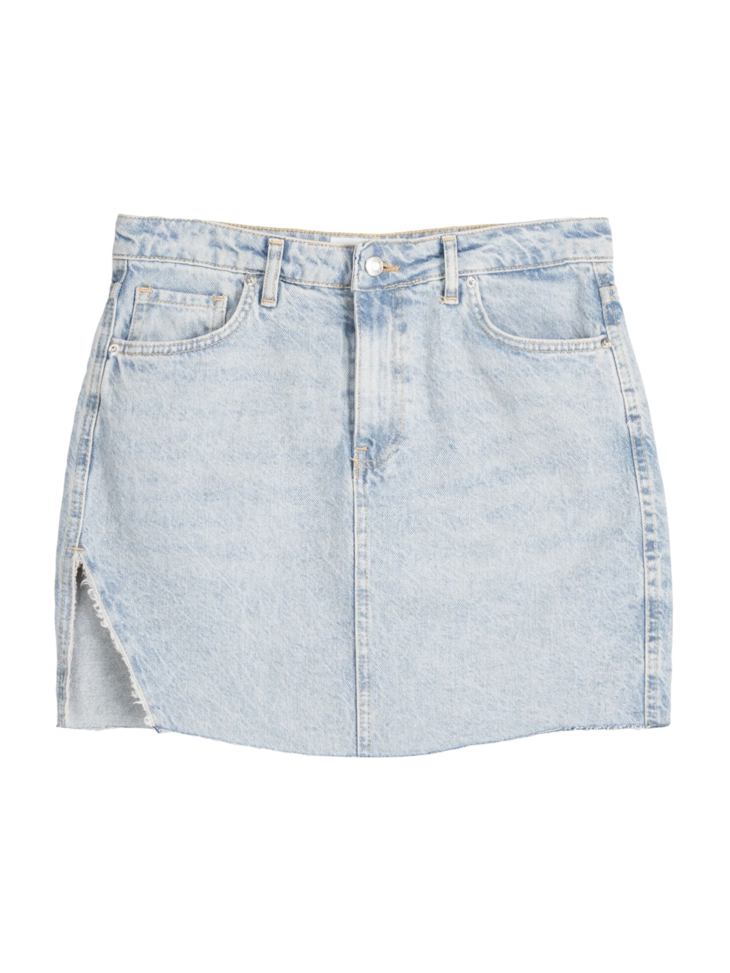 Bershka Sukně – modrá: přední strana