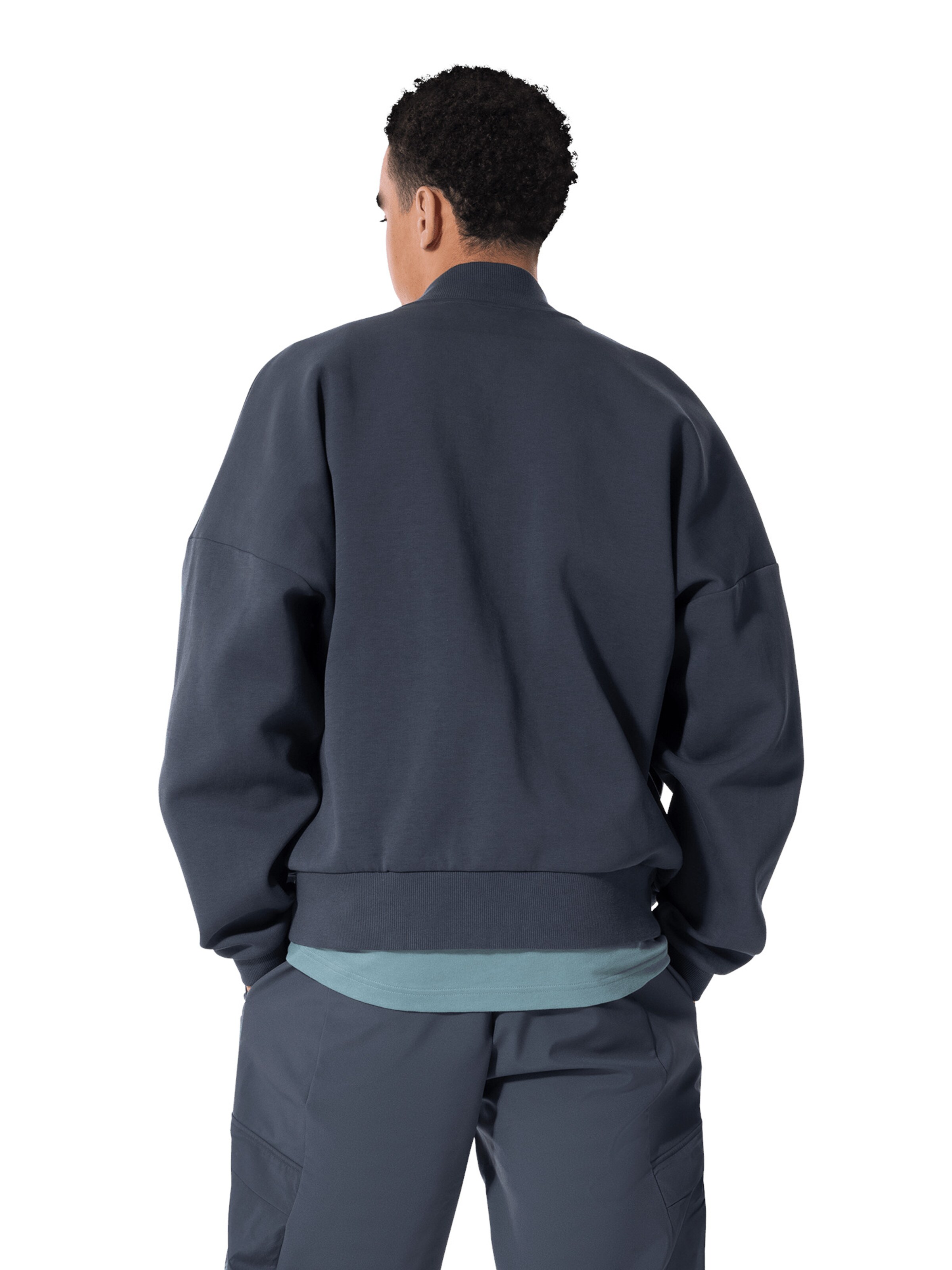 FC BAYERN MÜNCHEN Sweatjacke 'FCBM' in Grau