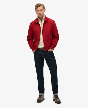 Veste mi-saison Superdry en rouge