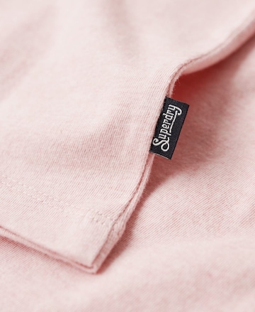 Superdry Μπλουζάκι 'Essetial' σε ροζ