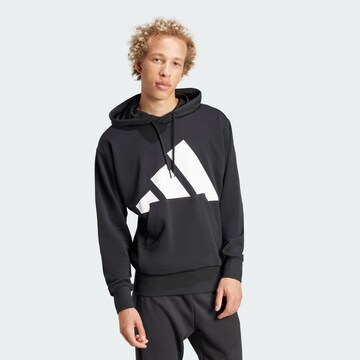 ADIDAS SPORTSWEAR Sports sweatshirt 'Essentials' in Black: front