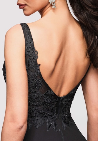 Robe de soirée Ombre en noir